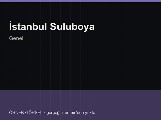 İstanbul Suluboya