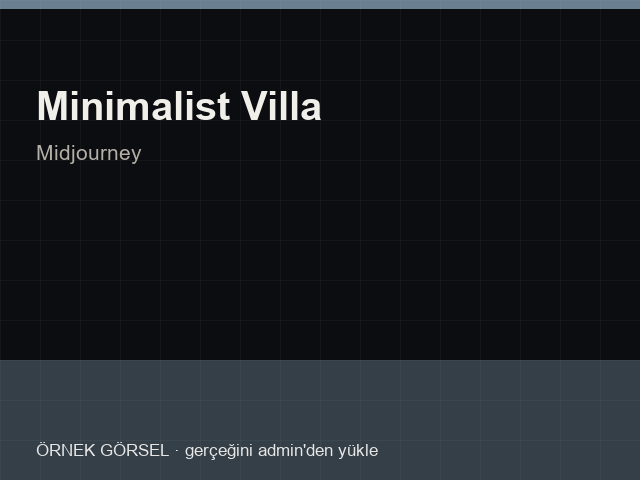 Minimalist Villa